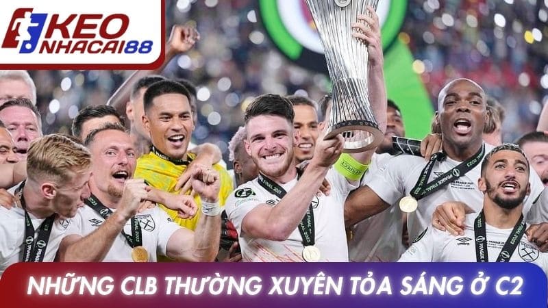 Những CLB thường xuyên tỏa sáng ở giải đấu