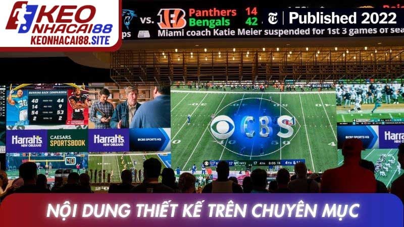 Nội dung Keonhacai thiết kế trên chuyên mục