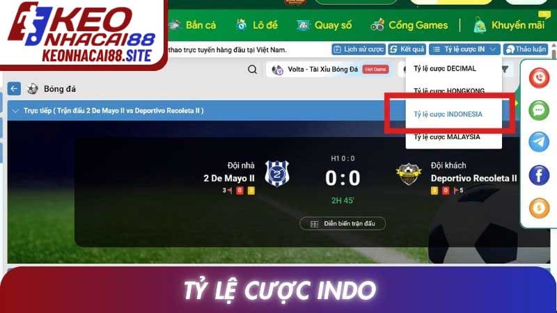 Tỷ Lệ Cược Indo: Giải Thích Cách Xem Và Phân Tích Đầy Đủ